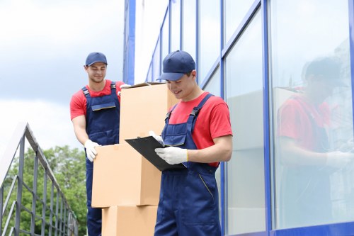 Coordinated office moving process for a local Swiss Cottage business