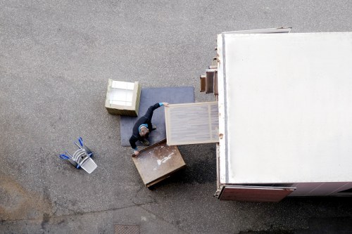 Swiss Cottage Movers team preparing items safely during a relocation