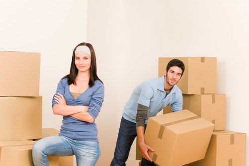 Moving sofas and large items from a flat in Swiss Cottage