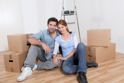 Prepared moving van service for residential and commercial customers in Swiss Cottage