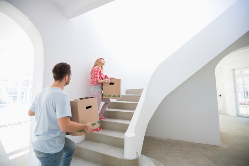 Man and van moving items for local customers in Swiss Cottage