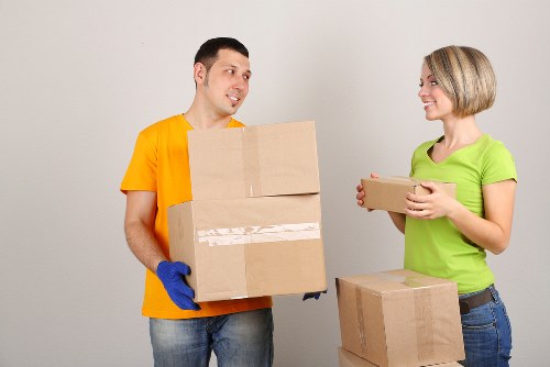 Packing and transport support for a Swiss Cottage move